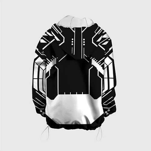 Детская куртка Monster energy geometry / 3D-Белый – фото 2