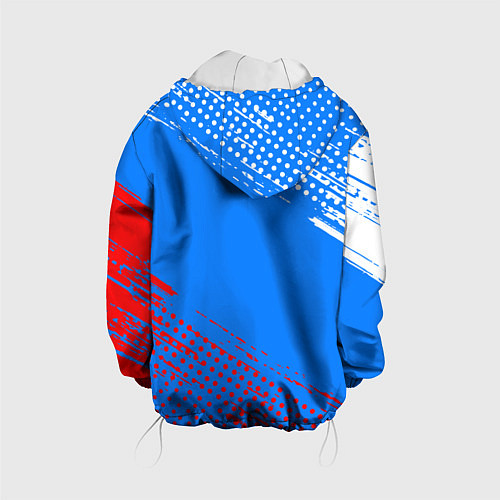 Детская куртка Патриот - флаг / 3D-Белый – фото 2