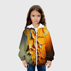 Куртка с капюшоном детская Peeling plaster - Milano, цвет: 3D-белый — фото 2