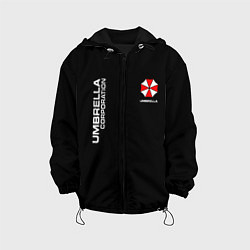 Куртка с капюшоном детская Corp Umbrella - black, цвет: 3D-черный