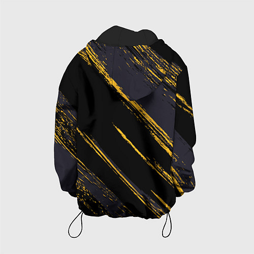 Детская куртка Сент Луис Блюз - агрессивная текстура / 3D-Черный – фото 2