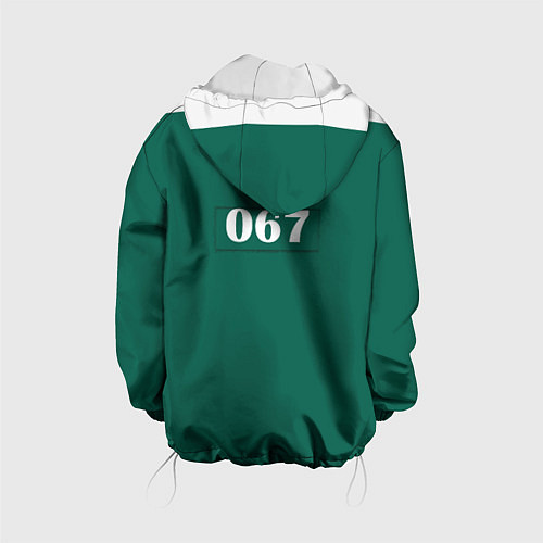 Детская куртка Форма игрока 067 Кан Сэ-бёк / 3D-Белый – фото 2