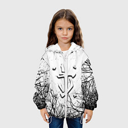 Куртка с капюшоном детская Doom dark age, цвет: 3D-белый — фото 2