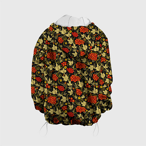 Детская куртка Традиционный русский узор / 3D-Белый – фото 2