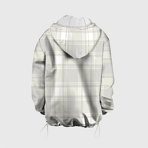 Детская куртка Checked white completely / 3D-Белый – фото 2