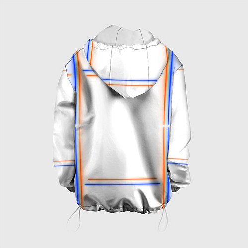 Детская куртка Neon white orange blue / 3D-Белый – фото 2
