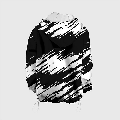 Детская куртка Doom краски полосы / 3D-Белый – фото 2