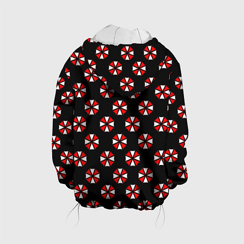 Детская куртка Doom x resident evil pattern / 3D-Белый – фото 2