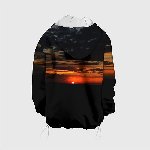 Детская куртка Закат на плато / 3D-Белый – фото 2