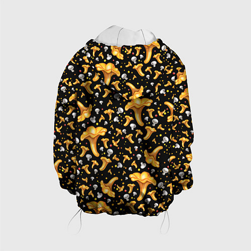 Детская куртка Грибной дождик / 3D-Белый – фото 2