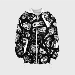 Детская куртка Retro gamer pattern