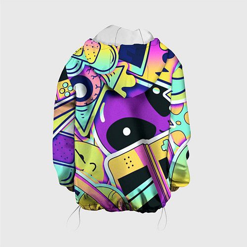 Детская куртка Пришелец / 3D-Белый – фото 2