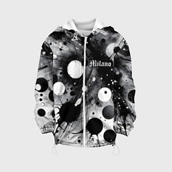 Куртка с капюшоном детская Abstract fantasy pattern - Milano, цвет: 3D-белый