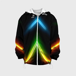 Детская куртка Neon multicolored lines