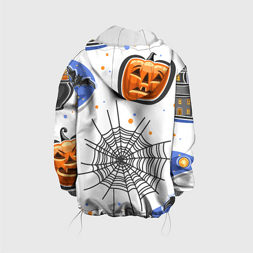 Детская куртка Holiday halloween / 3D-Белый – фото 2