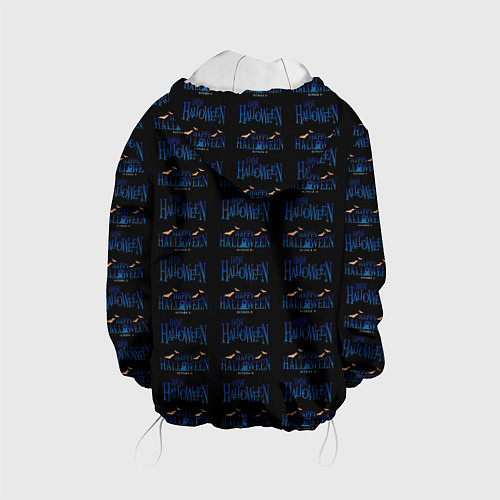 Детская куртка Happy halloween pattern / 3D-Белый – фото 2