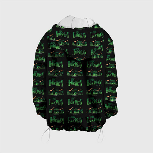 Детская куртка Halloween pattern / 3D-Белый – фото 2