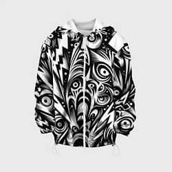 Детская куртка Lightnings and faces - ai art fantasy