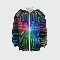 Детская куртка Линейная графика