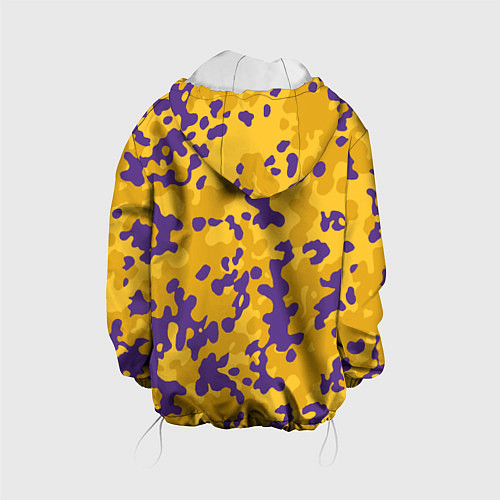 Детская куртка NBA LA Lakers / 3D-Белый – фото 2