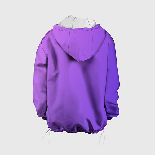 Детская куртка The color is purple / 3D-Белый – фото 2