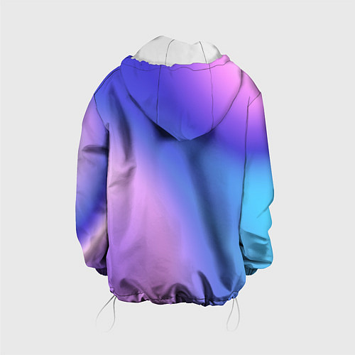 Детская куртка Color multicolored gradient / 3D-Белый – фото 2