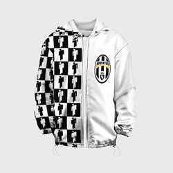 Детская куртка Ювентус паттерн люди