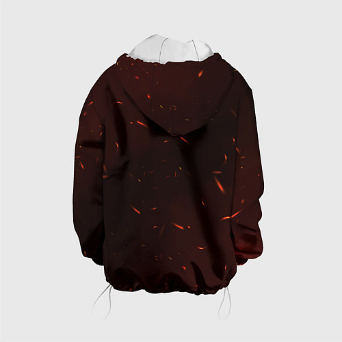 Детская куртка Праздничная лошадь / 3D-Белый – фото 2