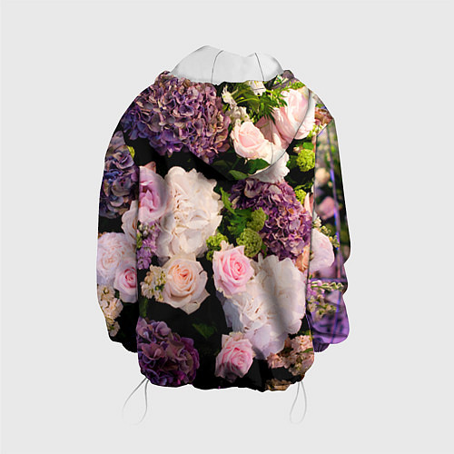 Детская куртка Весенние цветы / 3D-Белый – фото 2