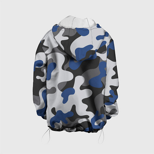 Детская куртка Зимний камуфляж / 3D-Белый – фото 2