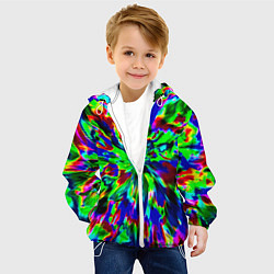 Куртка с капюшоном детская Оксид красок, цвет: 3D-белый — фото 2