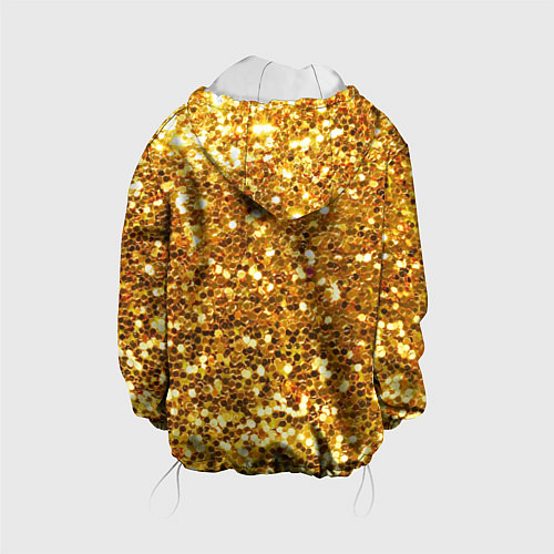 Детская куртка Золотое мерцание / 3D-Белый – фото 2