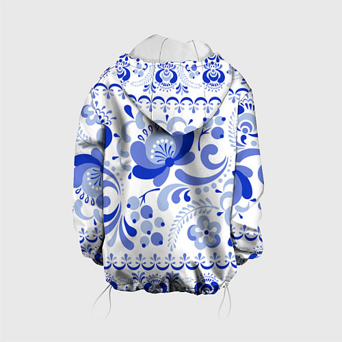 Детская куртка Гжель 2 / 3D-Белый – фото 2
