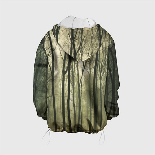 Детская куртка Чарующий лес / 3D-Белый – фото 2