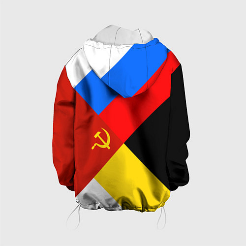 Детская куртка Вечная Россия / 3D-Белый – фото 2
