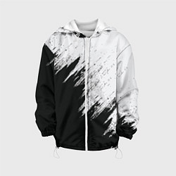 Детская куртка Черно-белый разрыв