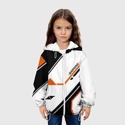Куртка с капюшоном детская CS:GO Asiimov P250 Style, цвет: 3D-белый — фото 2