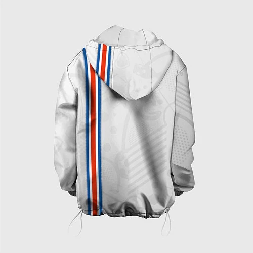 Детская куртка Сборная Исландии по футболу / 3D-Белый – фото 2