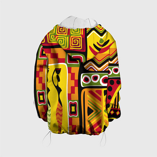 Детская куртка Африка / 3D-Белый – фото 2