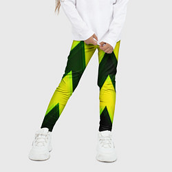 Леггинсы для девочки Zigzag, цвет: 3D-принт — фото 2