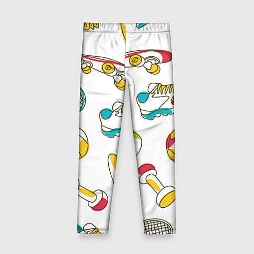 Детские легинсы Sport Life / 3D-принт – фото 2