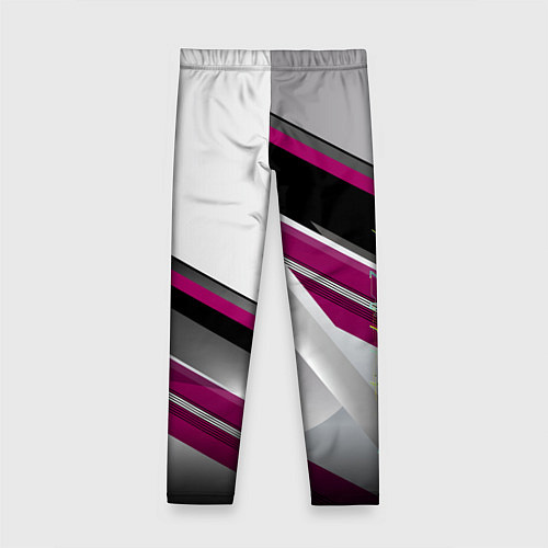 Детские легинсы Cyberpunk 2077: Violet Style / 3D-принт – фото 2