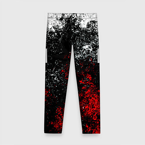 Детские легинсы LINDEMANN: Colour Splash / 3D-принт – фото 2