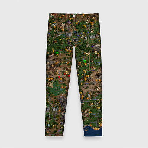 Детские легинсы Карта в Heroes 3 / 3D-принт – фото 2