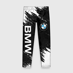Леггинсы для девочки BMW, цвет: 3D-принт