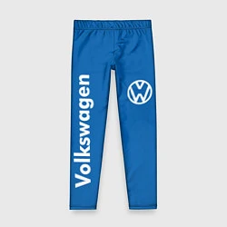 Леггинсы для девочки Volkswagen, цвет: 3D-принт
