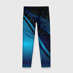 Детские легинсы ABSTRACT BLUE