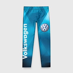 Леггинсы для девочки VOLKSWAGEN, цвет: 3D-принт