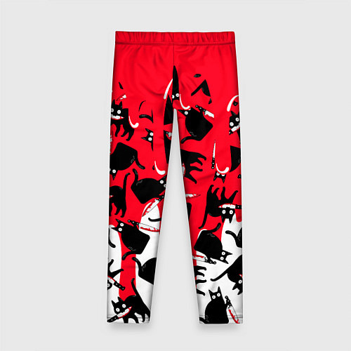 Детские легинсы WHAT CAT / 3D-принт – фото 2