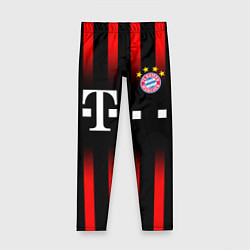 Леггинсы для девочки FC Bayern Munchen, цвет: 3D-принт